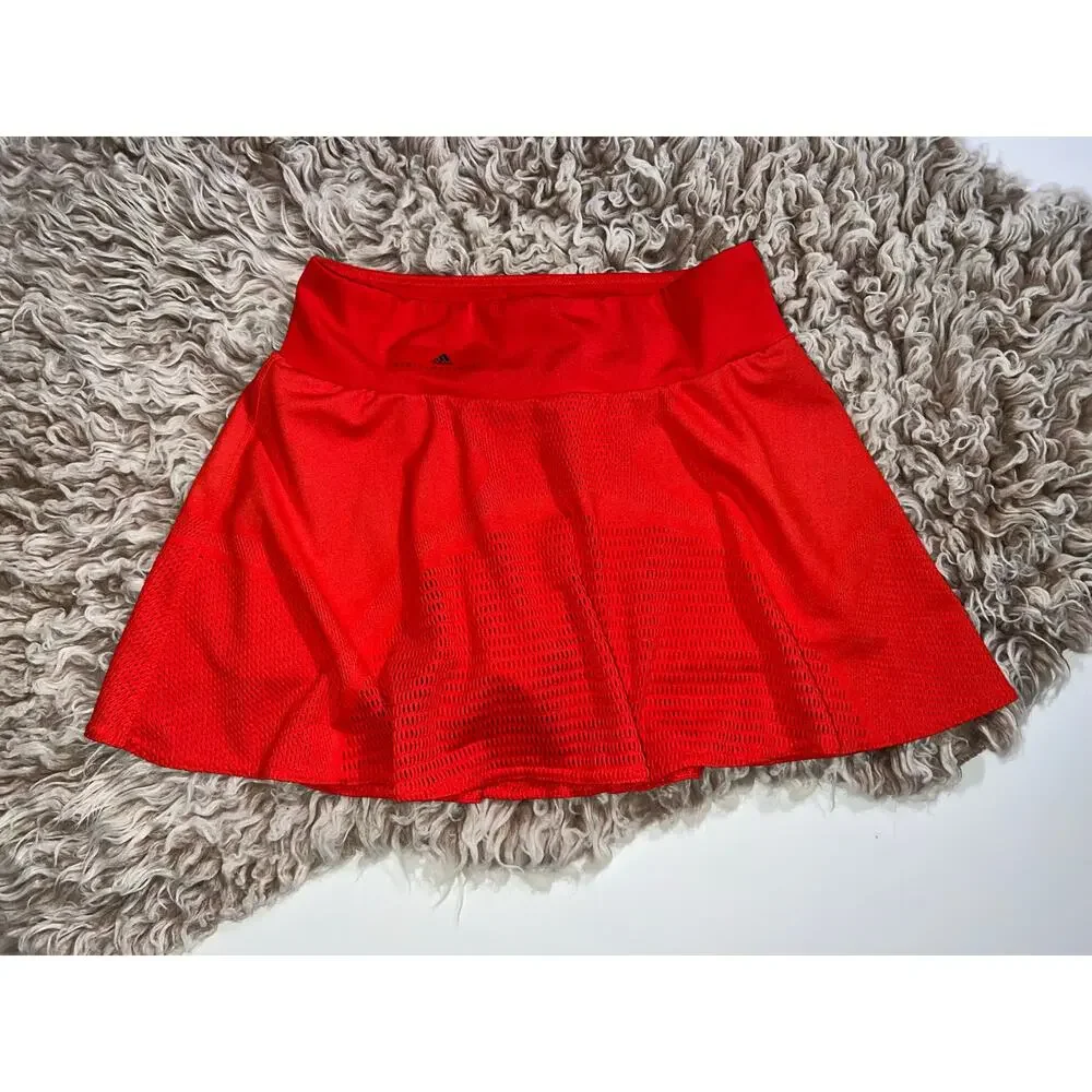 Adidas women’s Stella McCartney women’s red tennis shirt - Picture 14 of 15